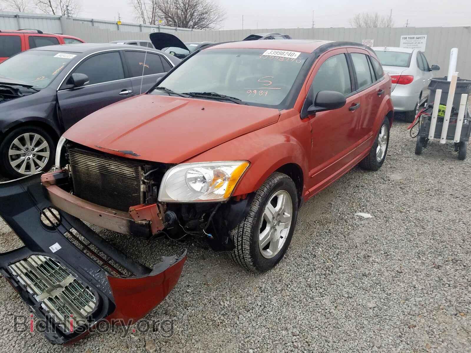 2007 DODGE CALIBER - VIN: 1B3HB48B97D589984 - Фото 2