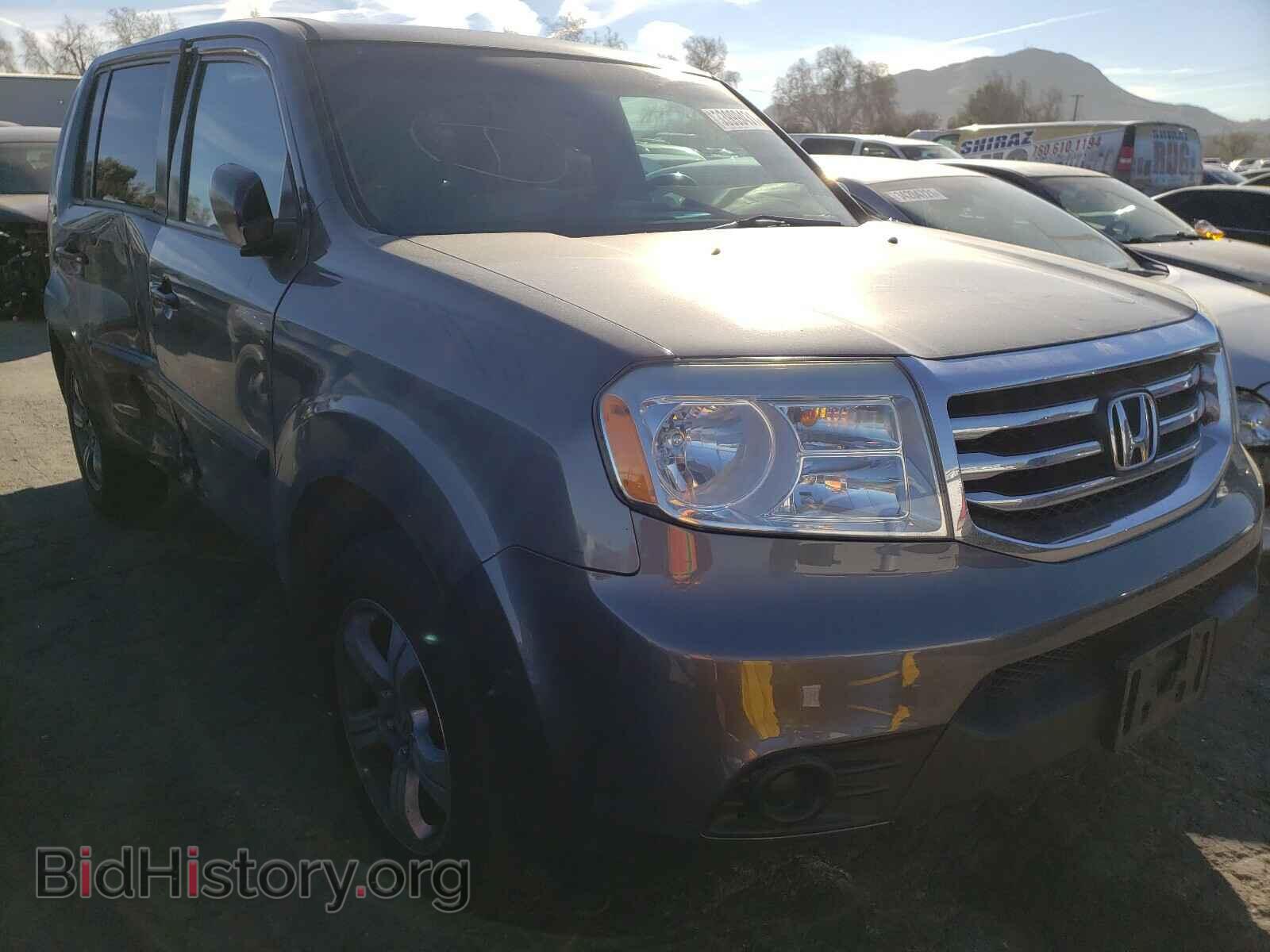 Photo 5FNYF3H26CB017819 - HONDA PILOT 2012