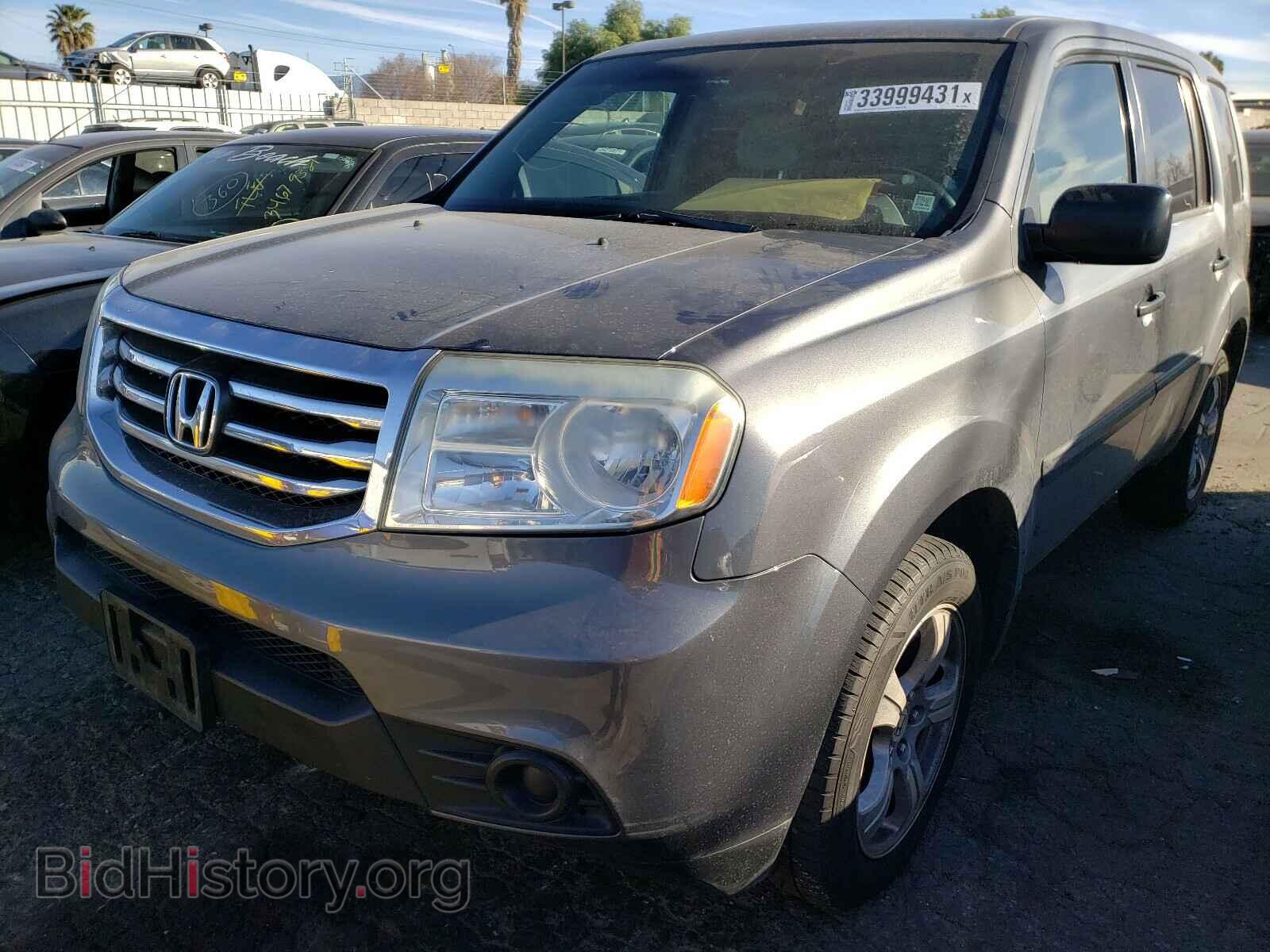 2012 HONDA PILOT - VIN: 5FNYF3H26CB017819 - Фото 2