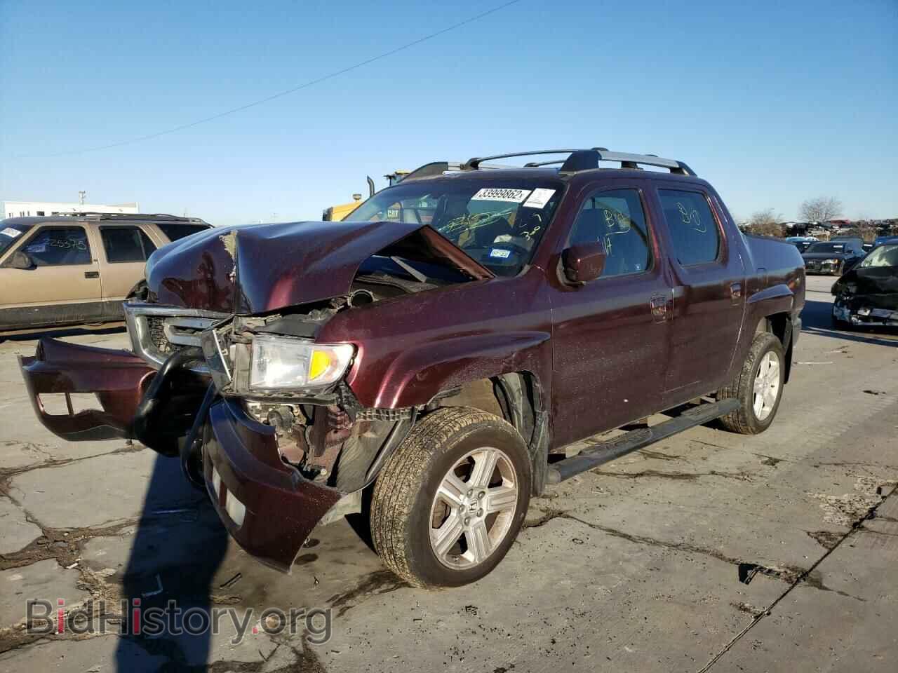 2010 HONDA RIDGELINE - VIN: 5FPYK1F5XAB012768 - Фото 2