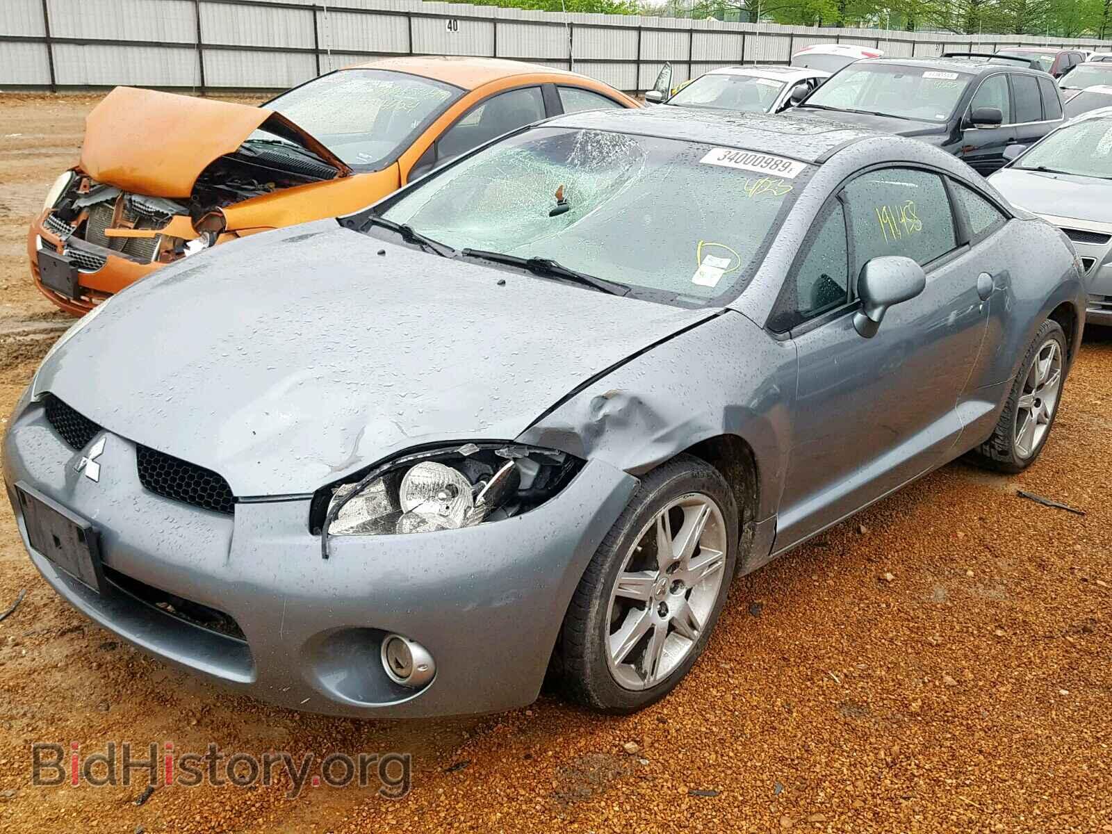 2007 MITSUBISHI ECLIPSE - VIN: 4A3AK34T87E014601 - Photo 2