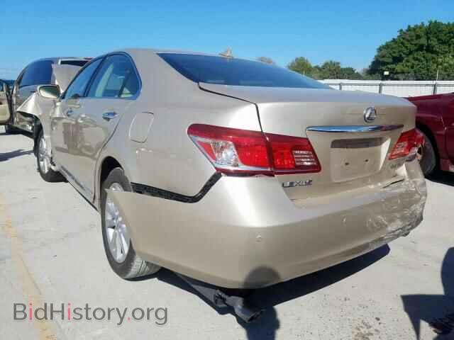 2010 LEXUS ES350 - VIN: JTHBK1EG0A2385756 - Фото 3