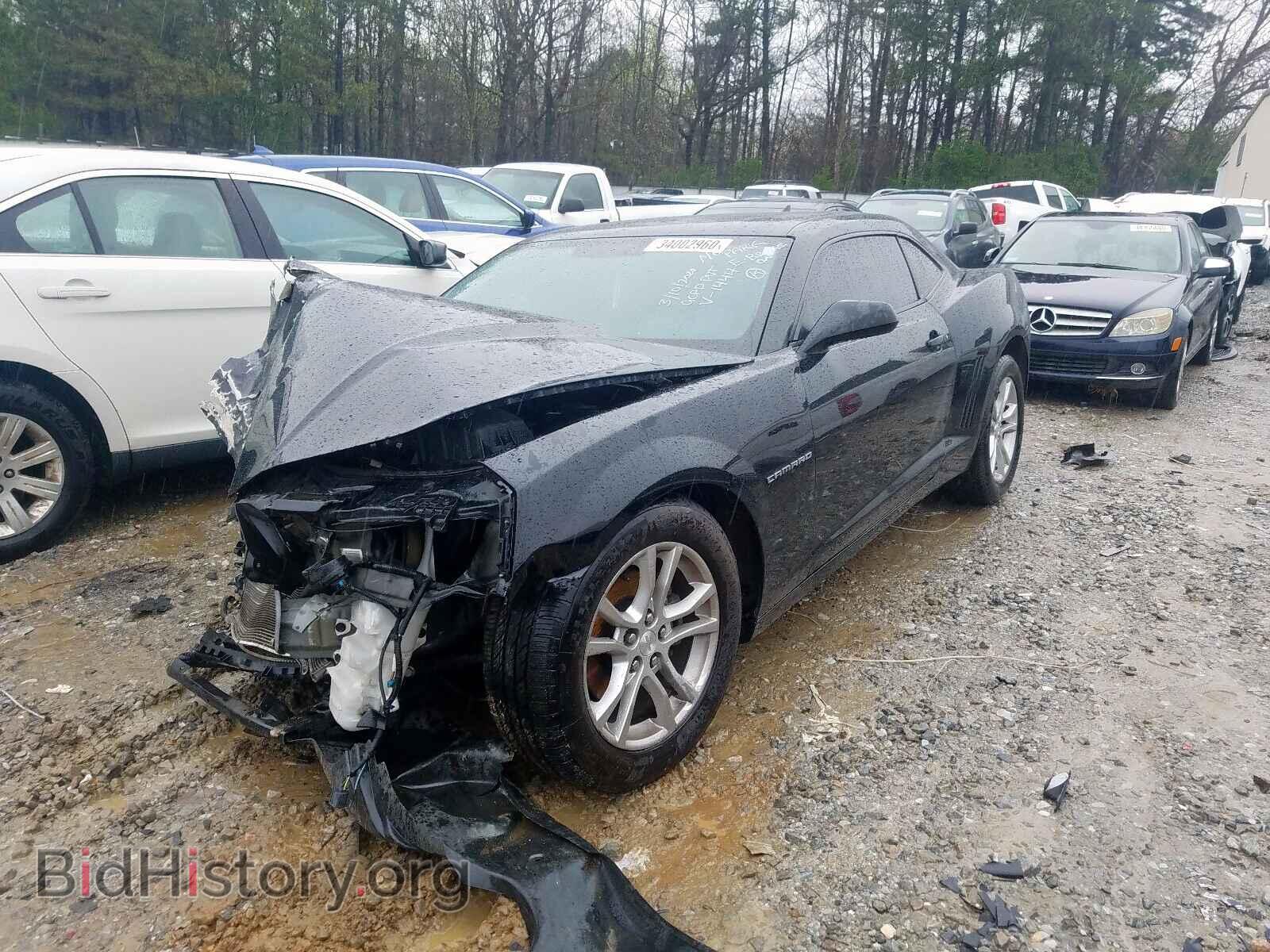 2014 CHEVROLET CAMARO - VIN: 2G1FB1E37E9241444 - Фото 2