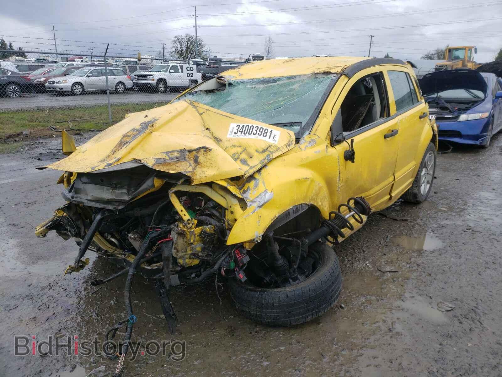 2007 DODGE CALIBER - VIN: 1B3HB48B57D553841 - Фото 2