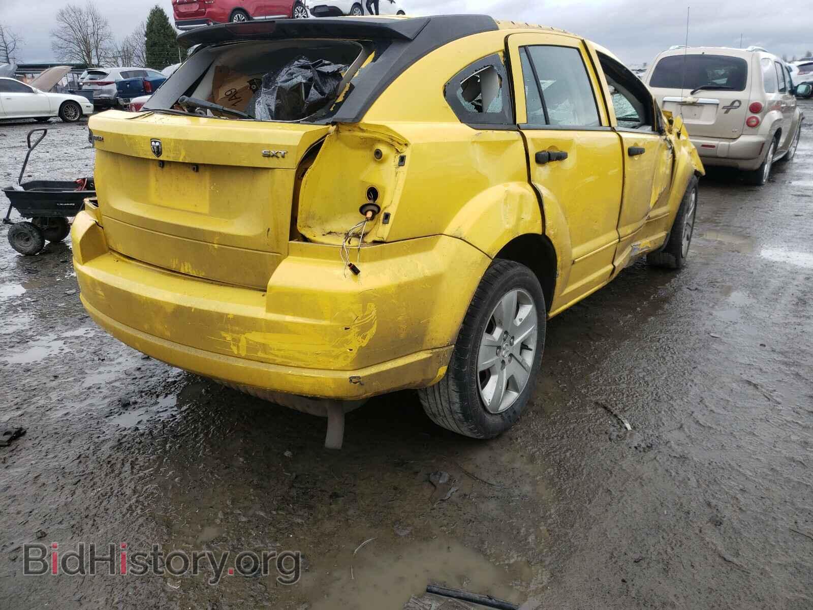 2007 DODGE CALIBER - VIN: 1B3HB48B57D553841 - Фото 4