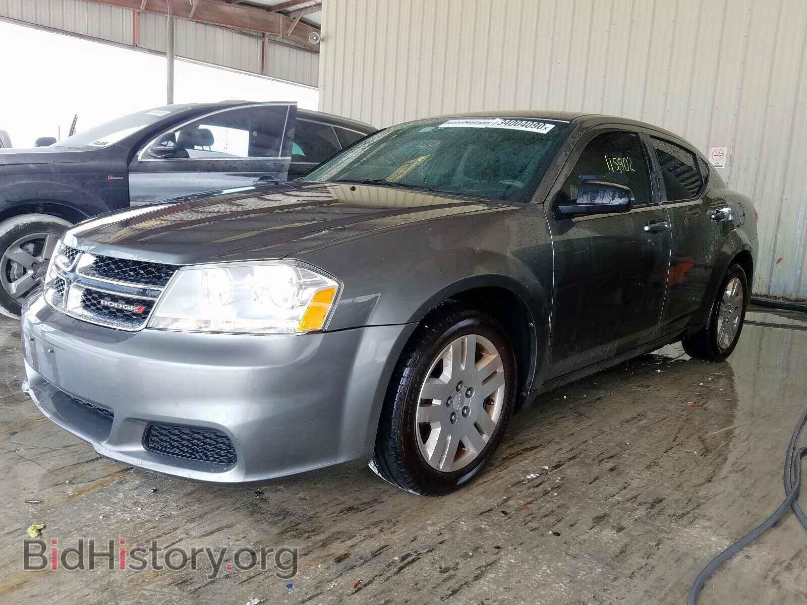 2013 DODGE AVENGER - VIN: 1C3CDZAB6DN702875 - Фото 2