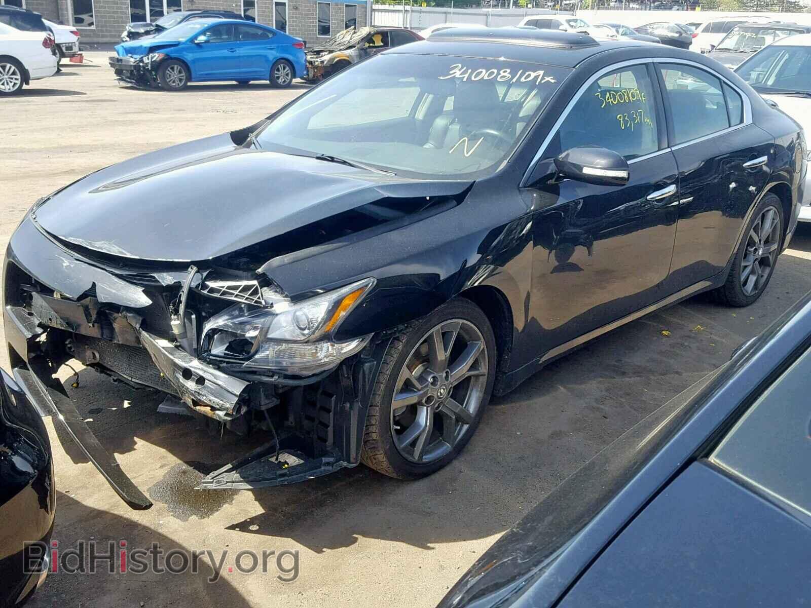 2014 NISSAN MAXIMA S - VIN: 1N4AA5AP7EC446992 - Фото 2