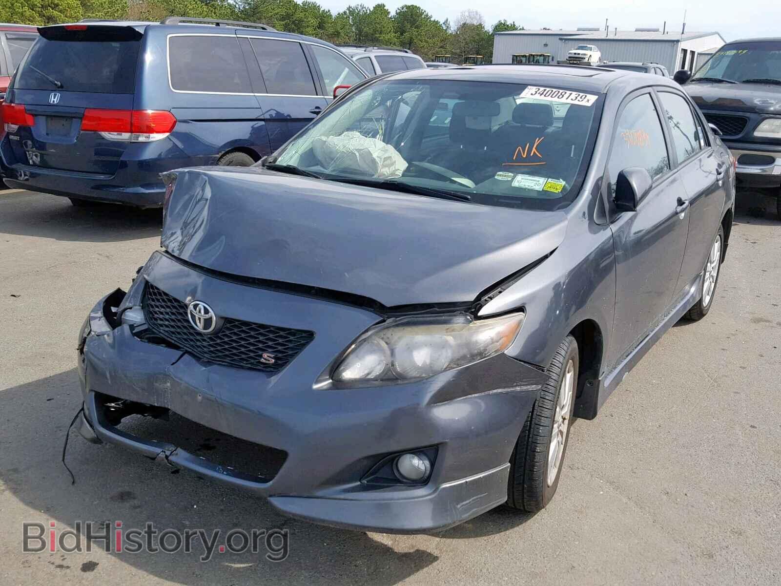 2010 TOYOTA COROLLA BA - VIN: 2T1BU4EEXAC268683 - Фото 2