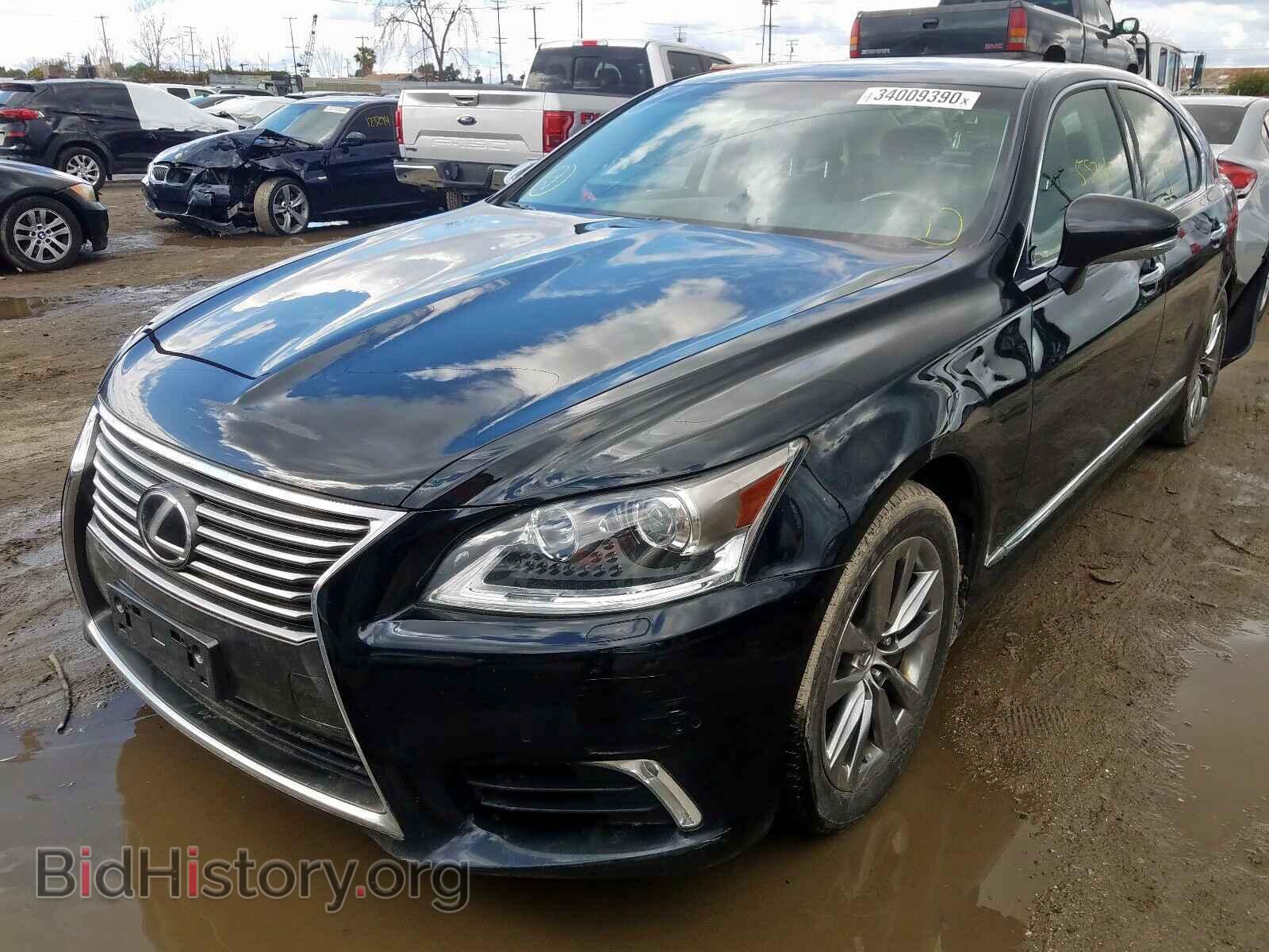 2014 LEXUS LS460 - VIN: JTHCL5EF9E5019668 - Фото 2