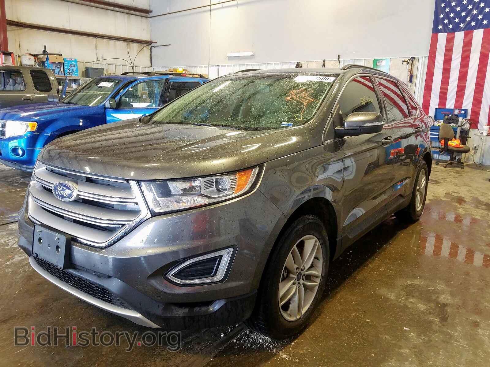 2015 FORD EDGE - VIN: 2FMTK3J97FBB12433 - Фото 2