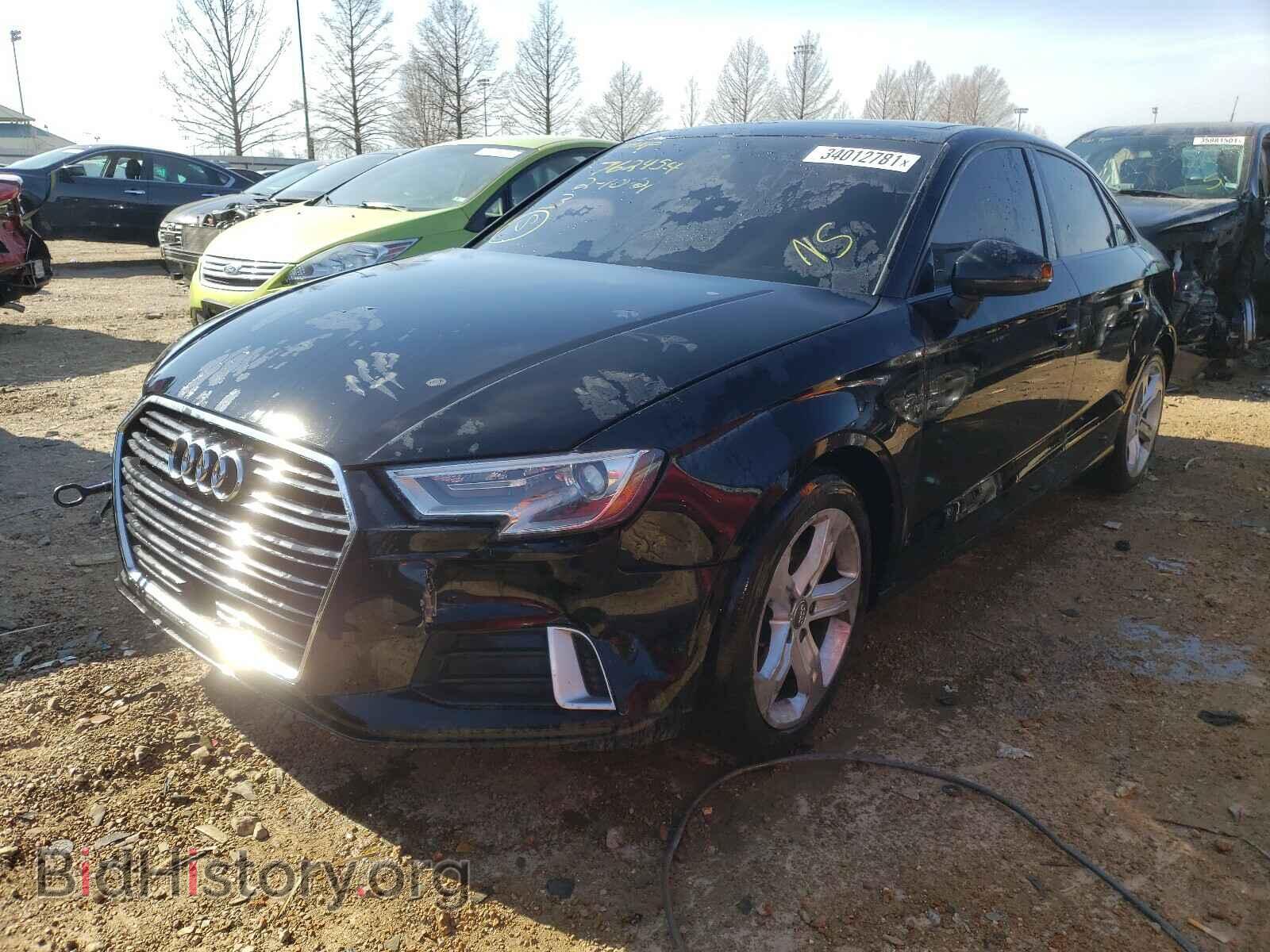 2018 AUDI A3 - VIN: WAUAUGFF7J1019862 - Фото 2