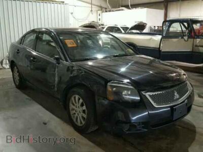2011 Mitsubishi GALANT Galant FE, черный — VIN 4A32B2FF7BE018444, Copart