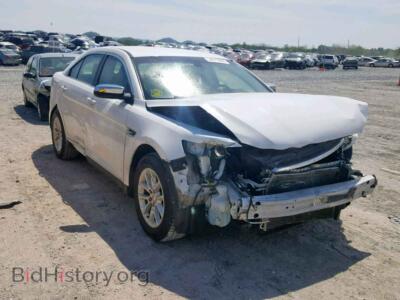 2014 Ford TAURUS Taurus SE, белый — VIN 1FAHP2D85EG115871, Copart
