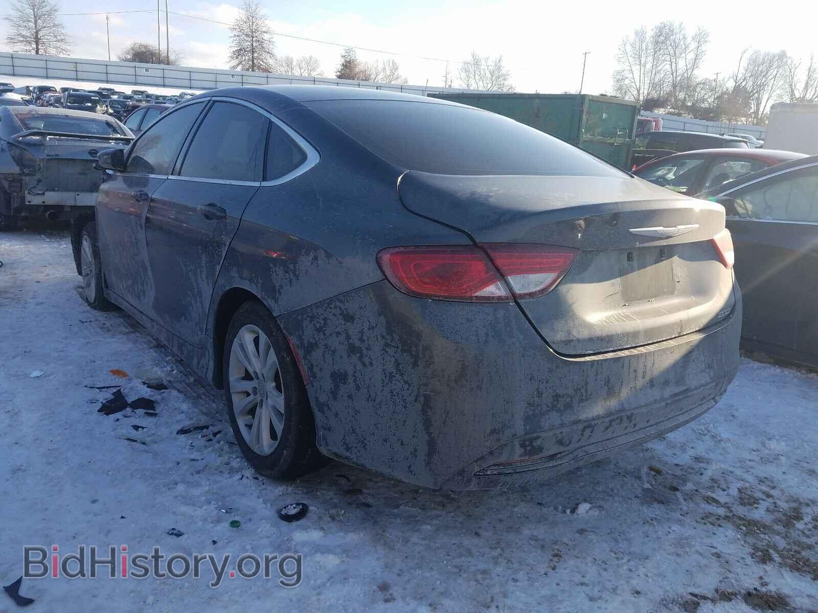 2016 CHRYSLER 200 - VIN: 1C3CCCFB1GN182632 - Фото 3