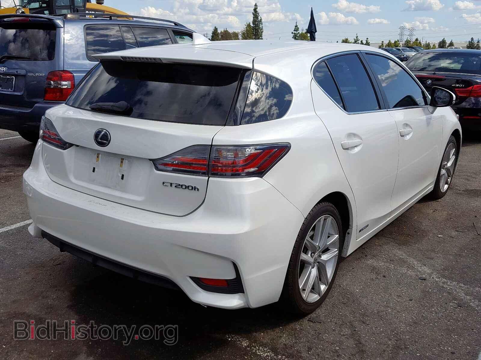 2015 LEXUS CT 200 - VIN: JTHKD5BH5F2248141 - Фото 4