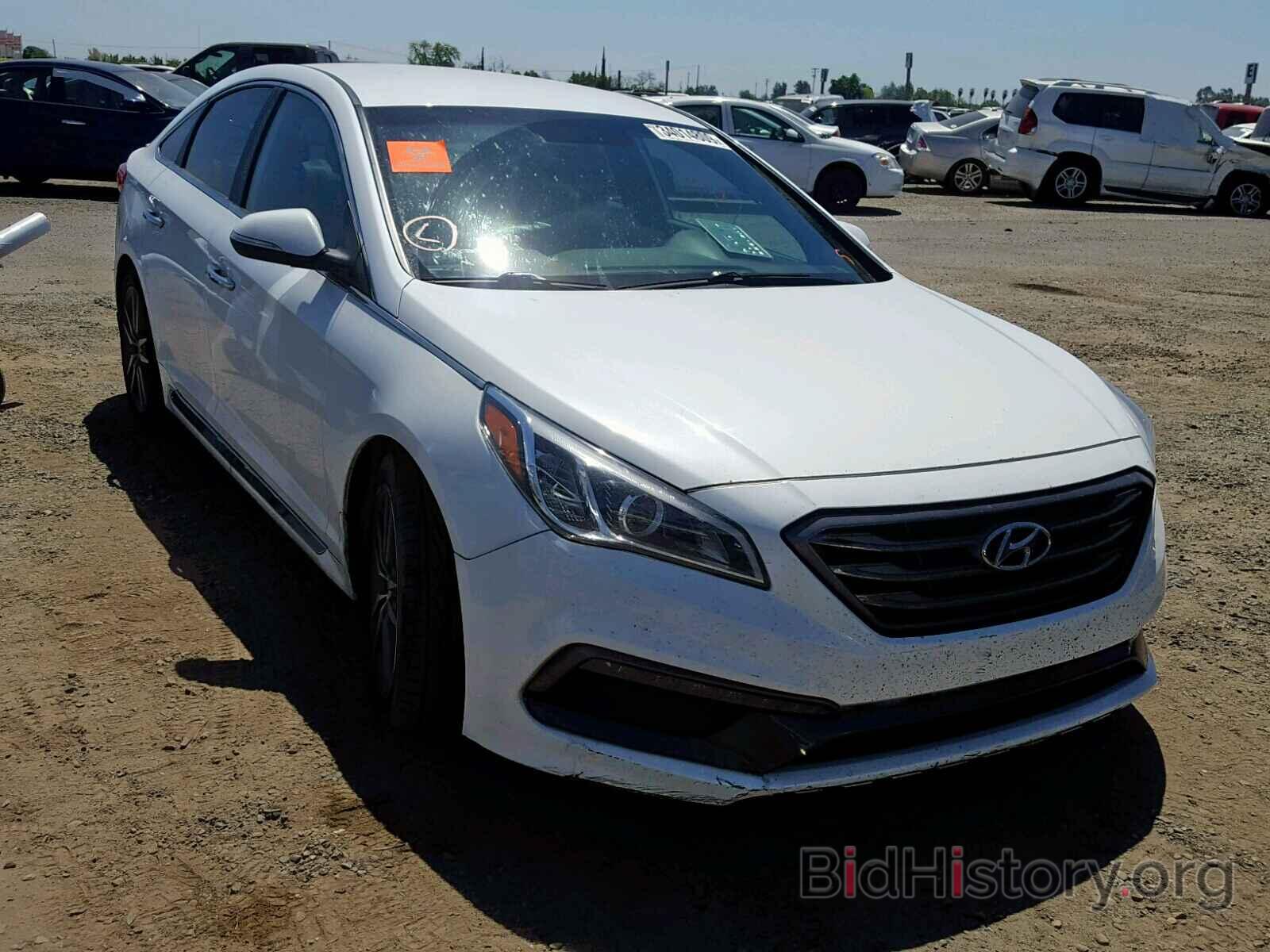 Photo 5NPE34AB4FH128435 - HYUNDAI SONATA 2015