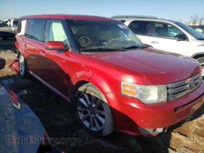 2010 Ford FLEX Flex SEL, maroon — VIN 2FMHK6CT2ABB14020, Copart
