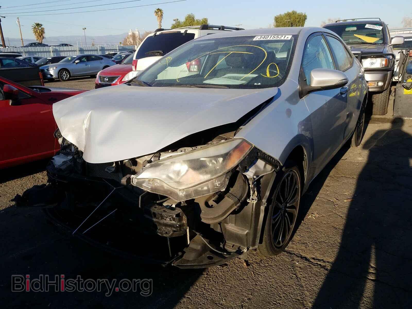 2014 TOYOTA COROLLA - VIN: 5YFBURHE0EP170941 - Фото 2