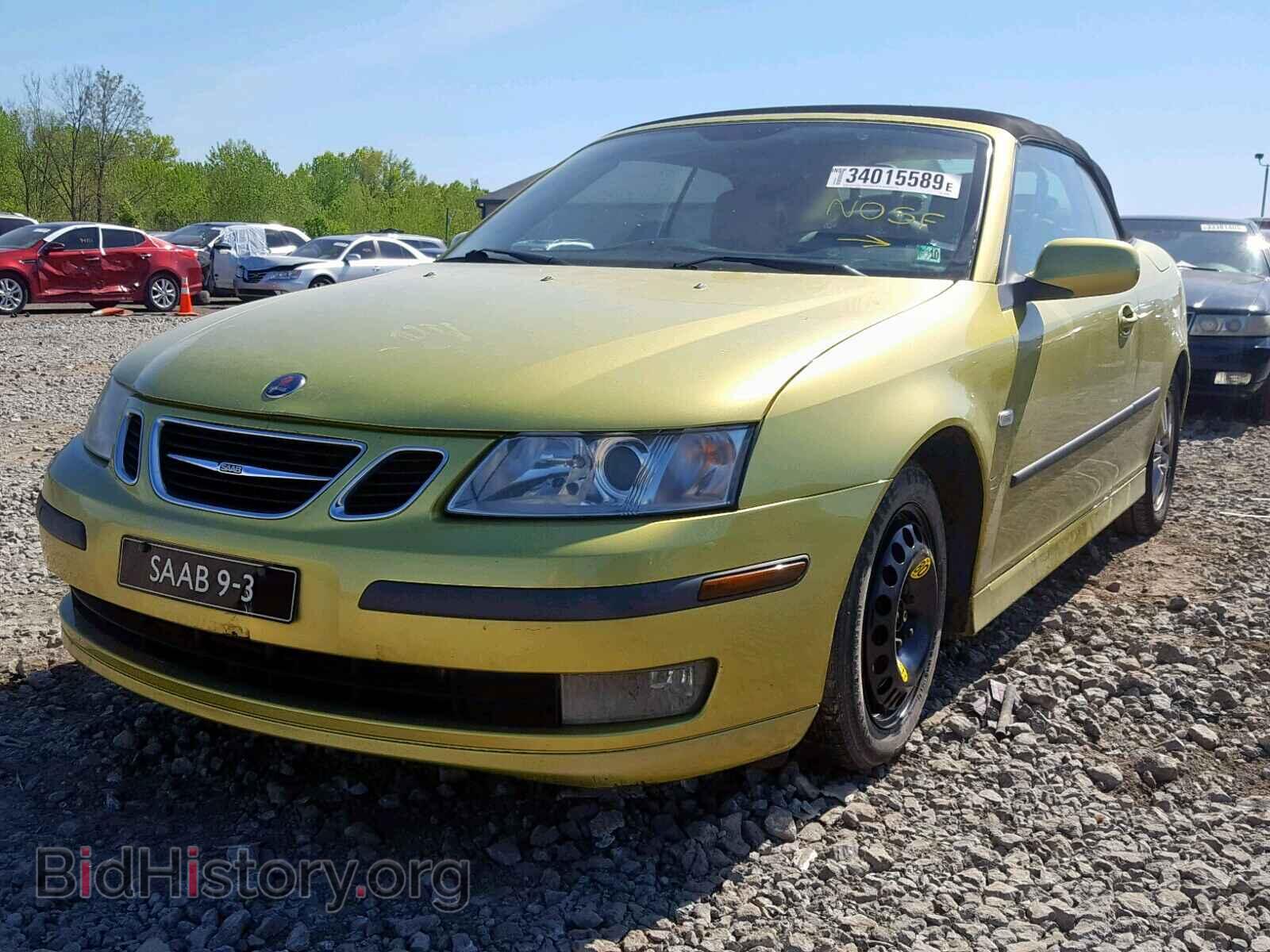 2006 SAAB 9-3 - VIN: YS3FD79YX66007536 - Фото 2