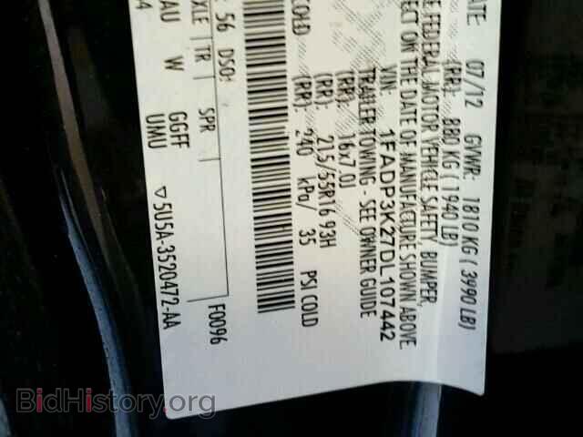 2013 FORD FOCUS - VIN: 1FADP3K27DL107442 - Photo 10