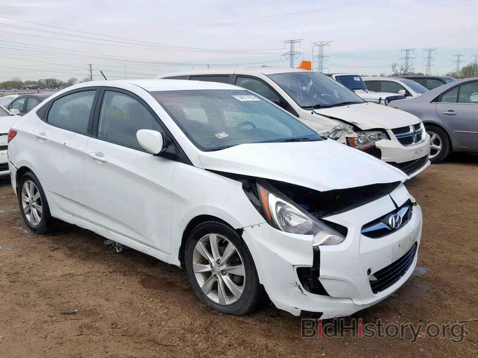 Photo KMHCU4AE6DU355543 - HYUNDAI ACCENT 2013