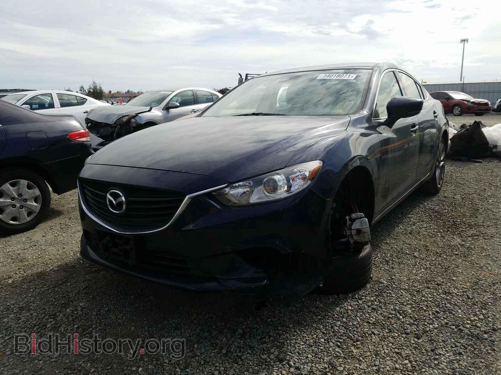 2017 MAZDA 6 - VIN: JM1GL1V55H1139837 - Фото 2