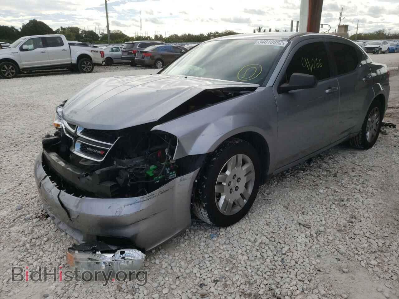 2014 DODGE AVENGER - VIN: 1C3CDZAB5EN228970 - Фото 2
