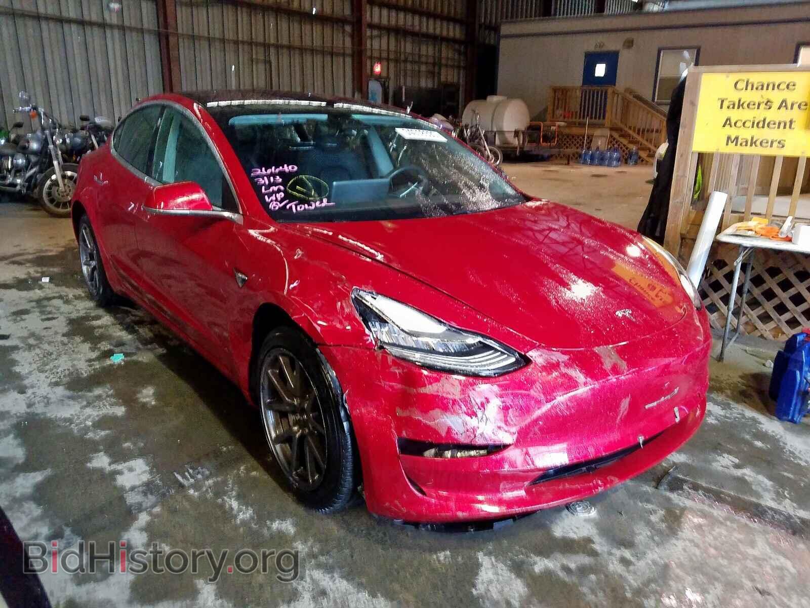 Photo 5YJ3E1EA1JF007161 - TESLA MODEL 3 2018
