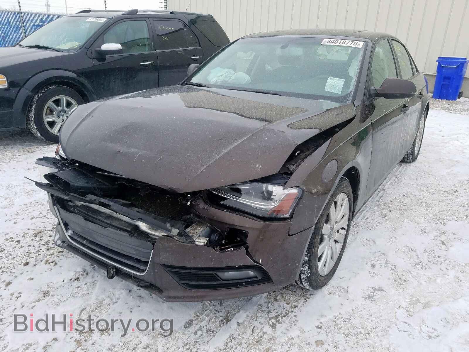 2013 AUDI A4 - VIN: WAUDFCFL8DN013216 - Photo 2