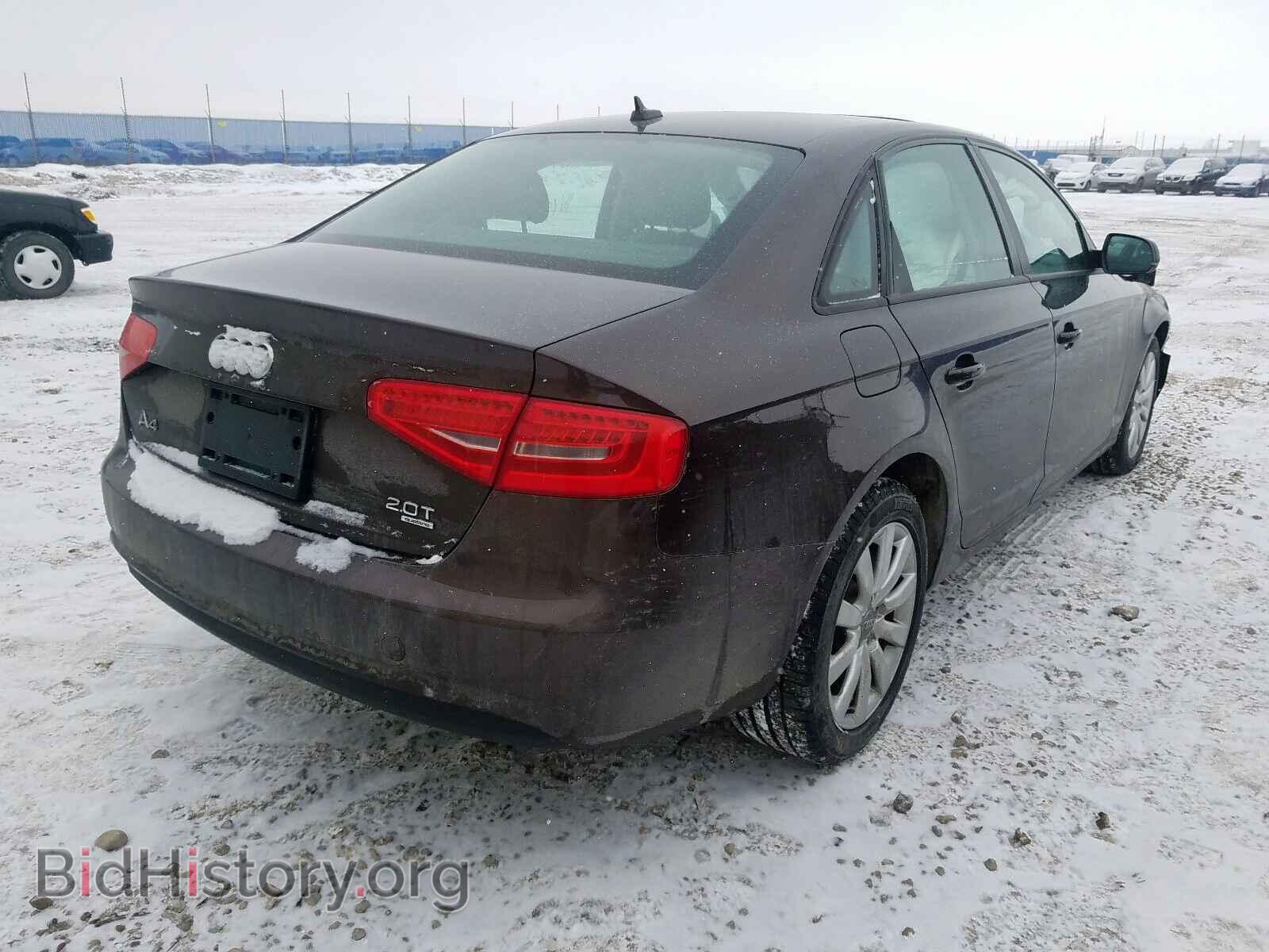 2013 AUDI A4 - VIN: WAUDFCFL8DN013216 - Photo 4