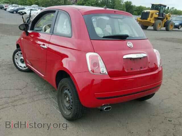 2012 FIAT 500 - VIN: 3C3CFFAR6CT366147 - Фото 3