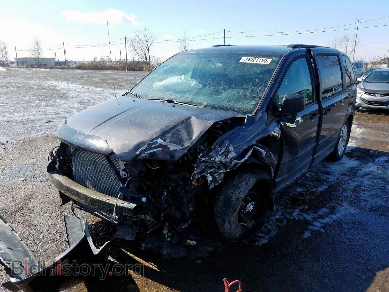 2015 DODGE CARAVAN - VIN: 2C4RDGBG9FR735136 - Фото 2