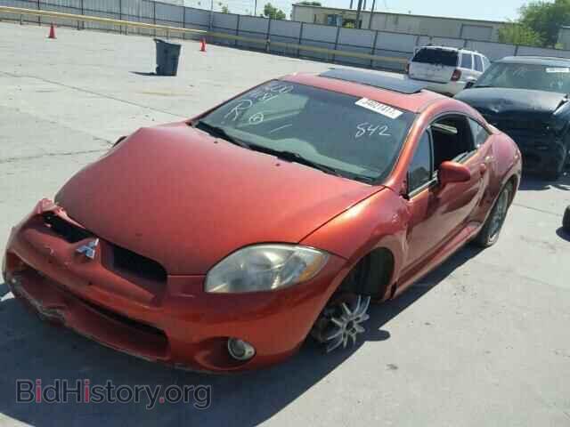 2006 MITSUBISHI ECLIPSE - VIN: 4A3AK34T36E001768 - Фото 2