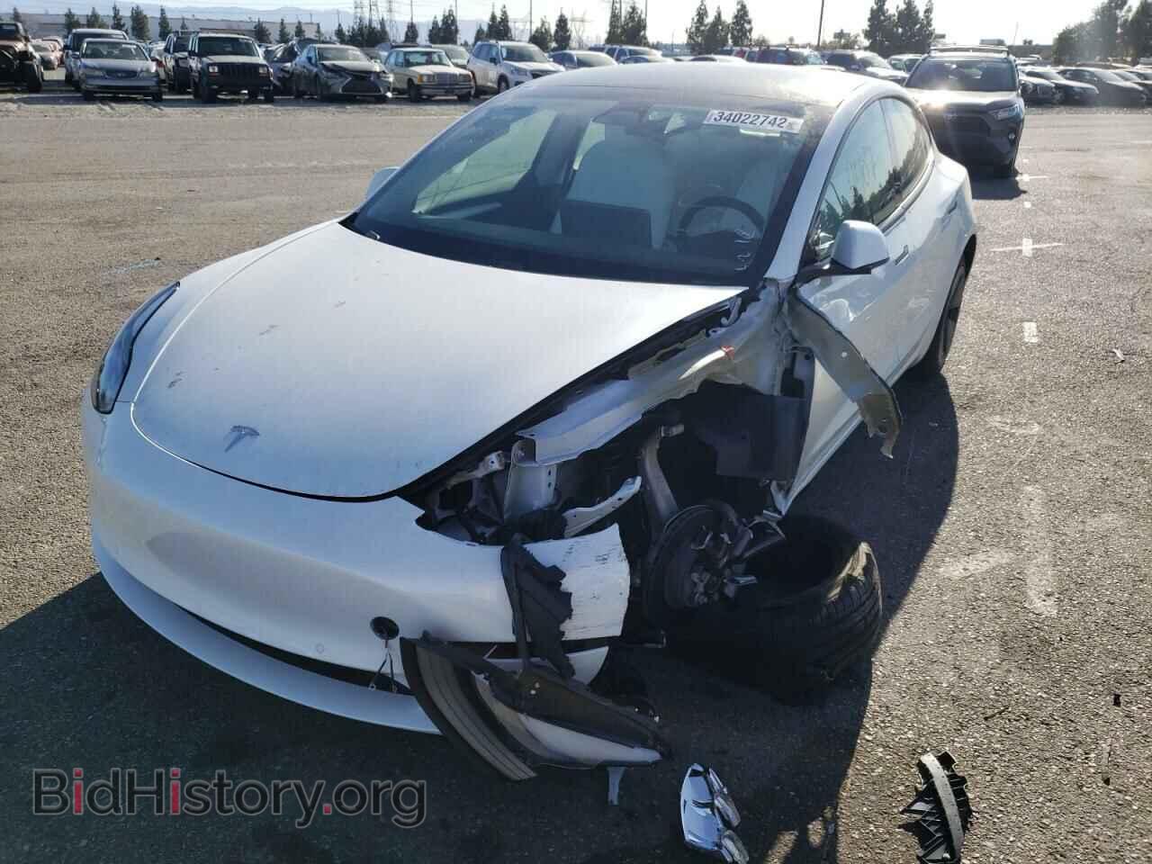 2021 TESLA MODEL 3 - VIN: 5YJ3E1EB2MF013306 - Photo 2