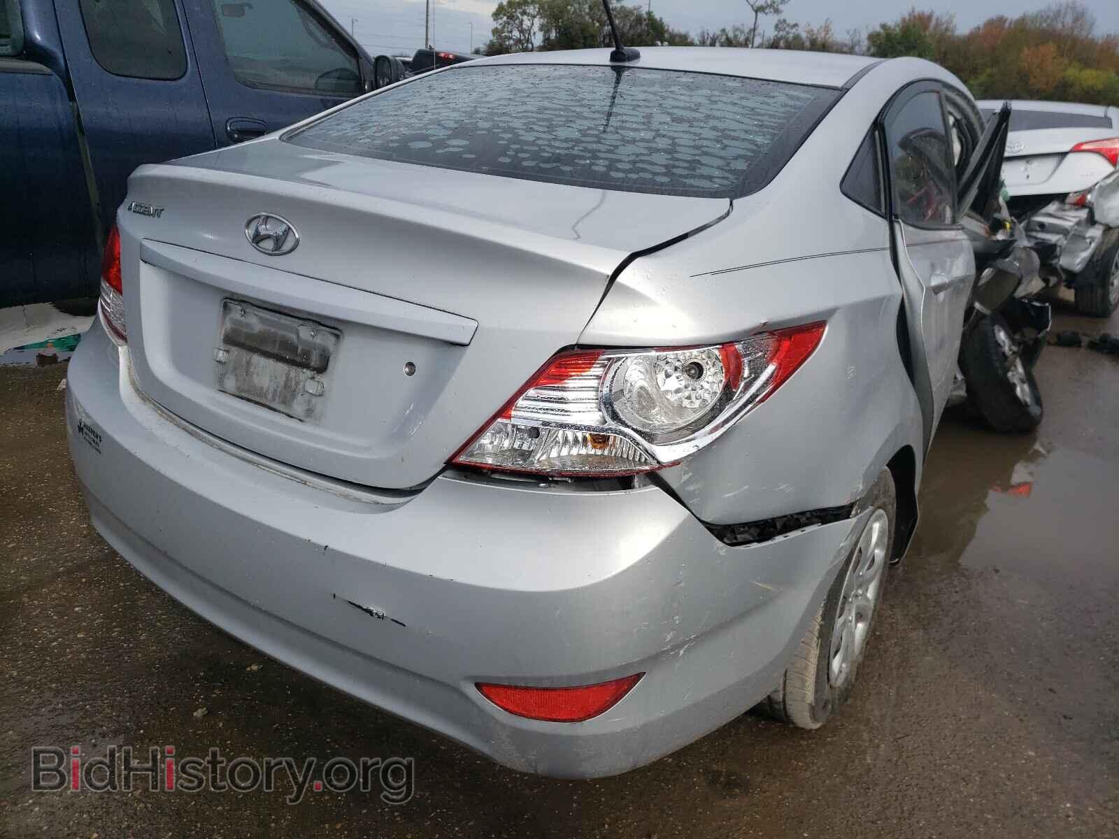 2013 HYUNDAI ACCENT - VIN: KMHCT4AE8DU583000 - Фото 4
