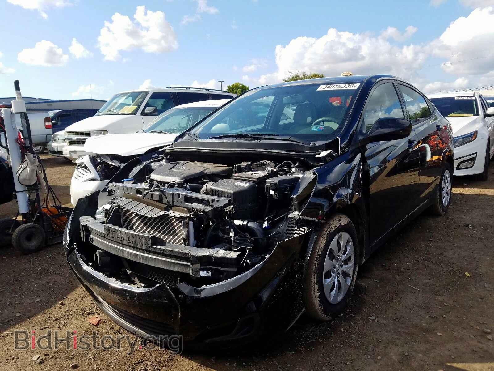 2016 HYUNDAI ACCENT - VIN: KMHCT4AE4GU071657 - Фото 2