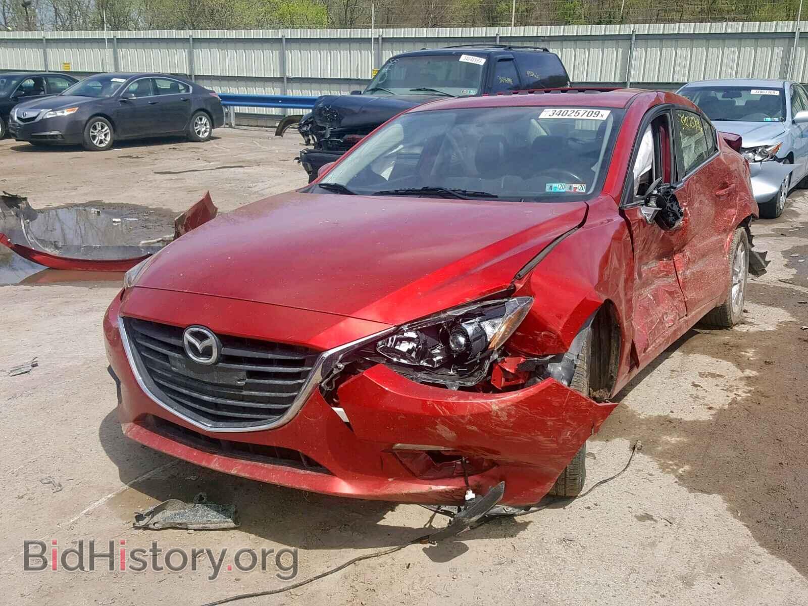 2014 MAZDA 3 - VIN: JM1BM1W74E1114012 - Фото 2