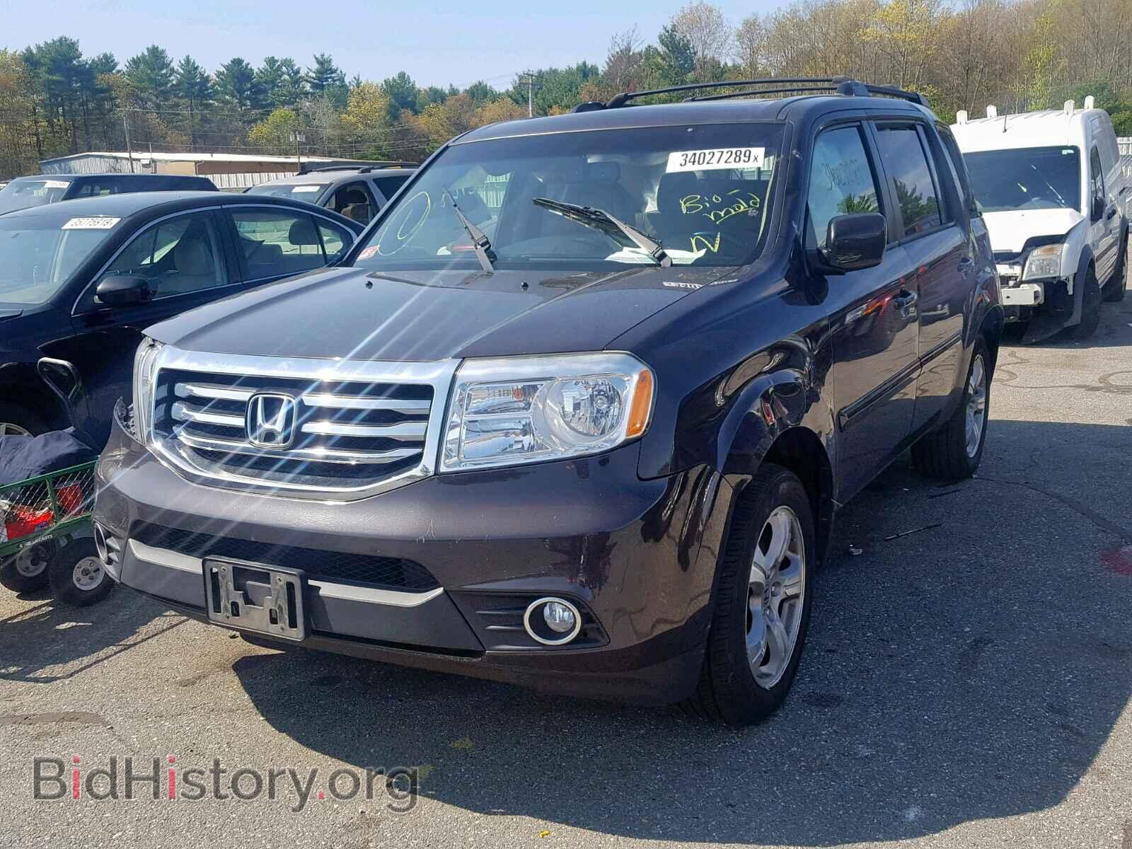 2012 HONDA PILOT EXL - VIN: 5FNYF4H57CB017120 - Фото 2