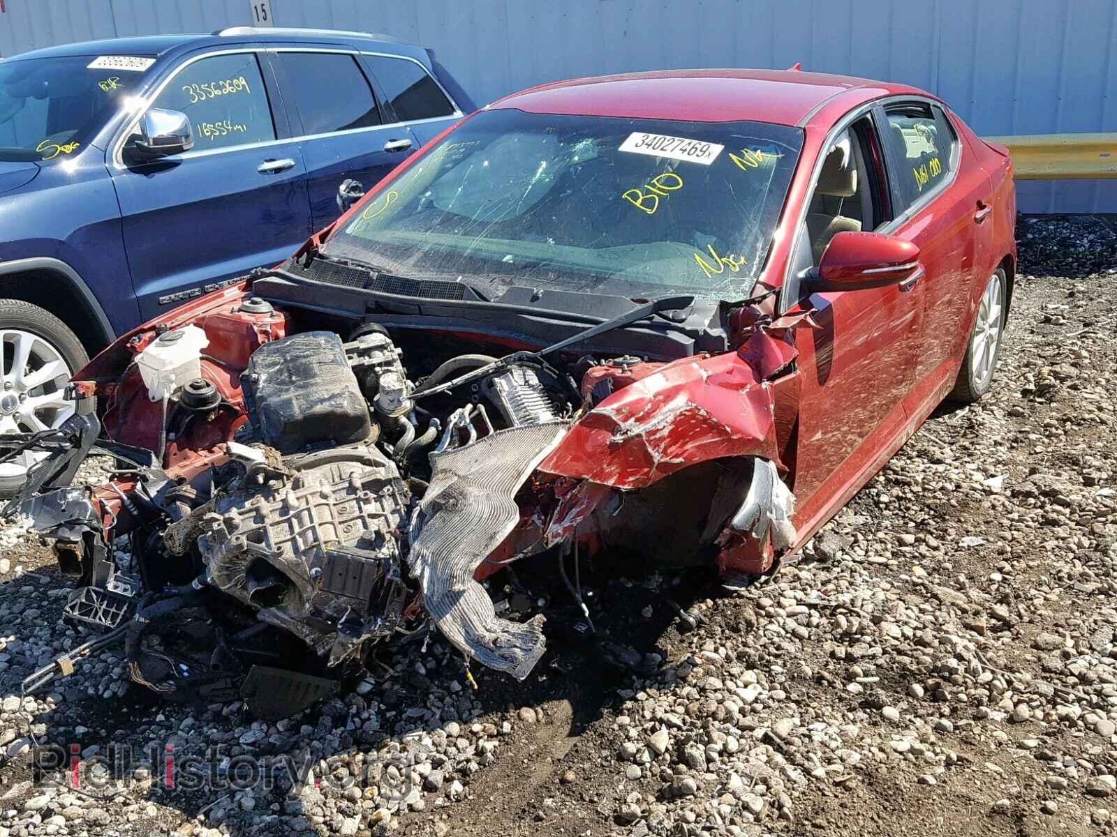 2015 KIA OPTIMA EX - VIN: 5XXGN4A79FG426103 - Фото 2