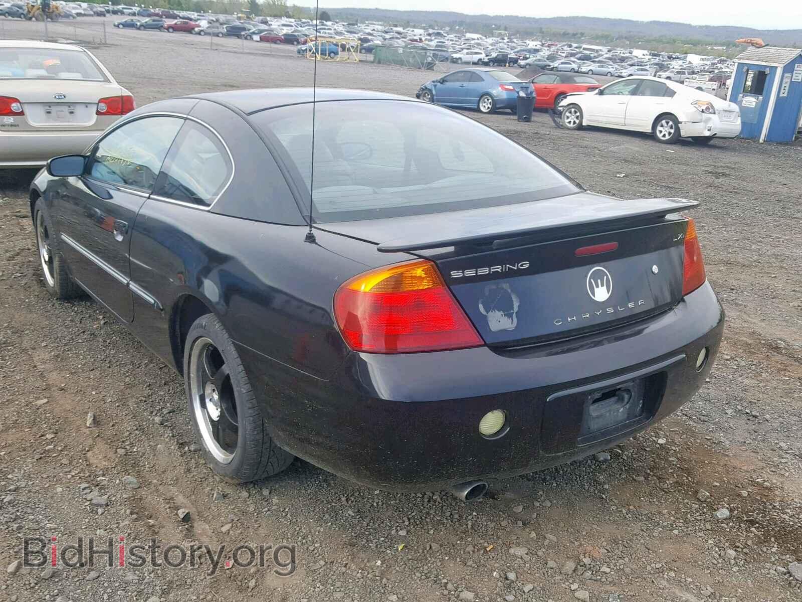 2002 CHRYSLER SEBRING - VIN: 4C3AG52H72E025986 - Фото 3