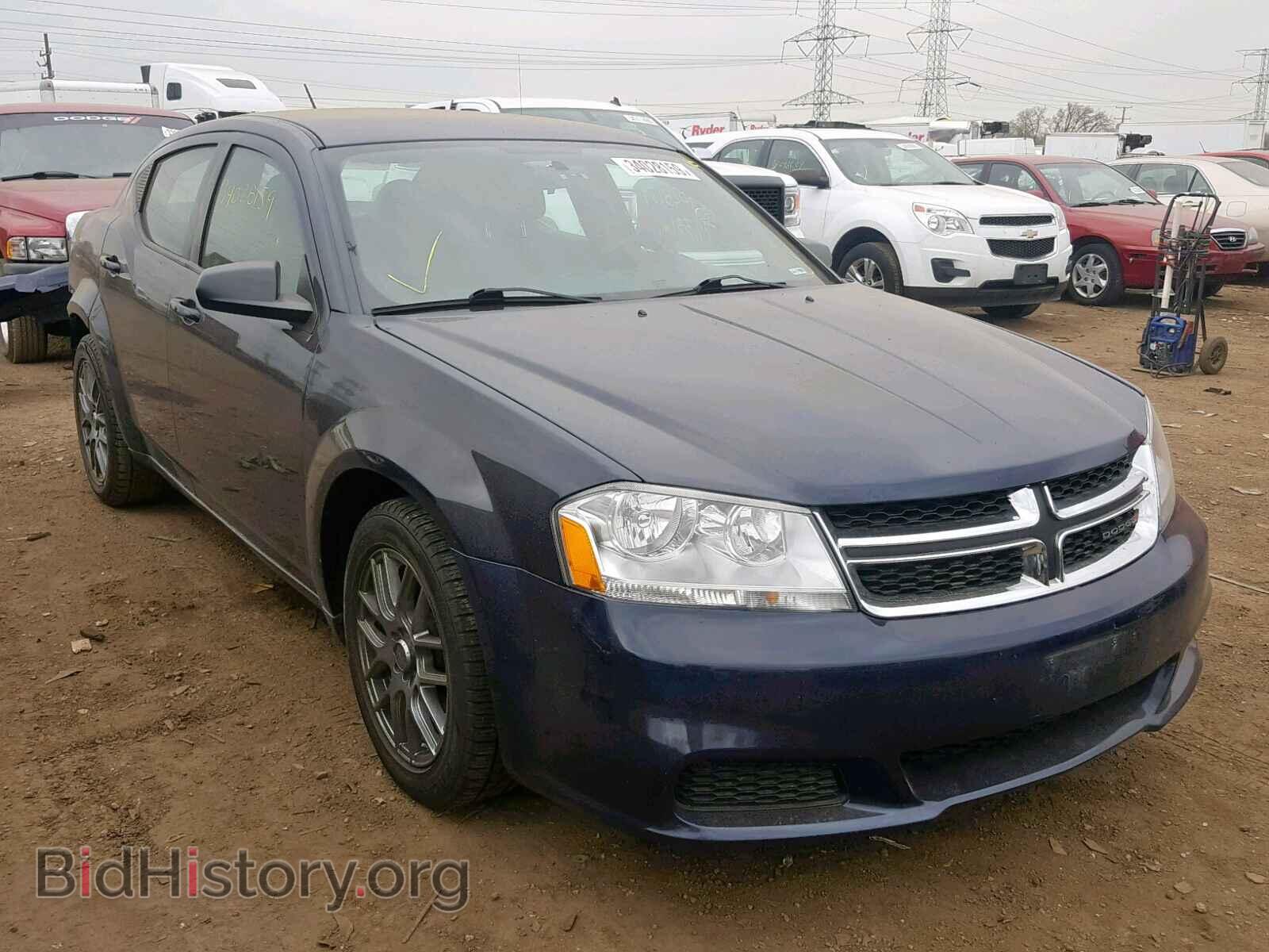 Photo 1C3CDZAB9EN169728 - DODGE AVENGER 2014
