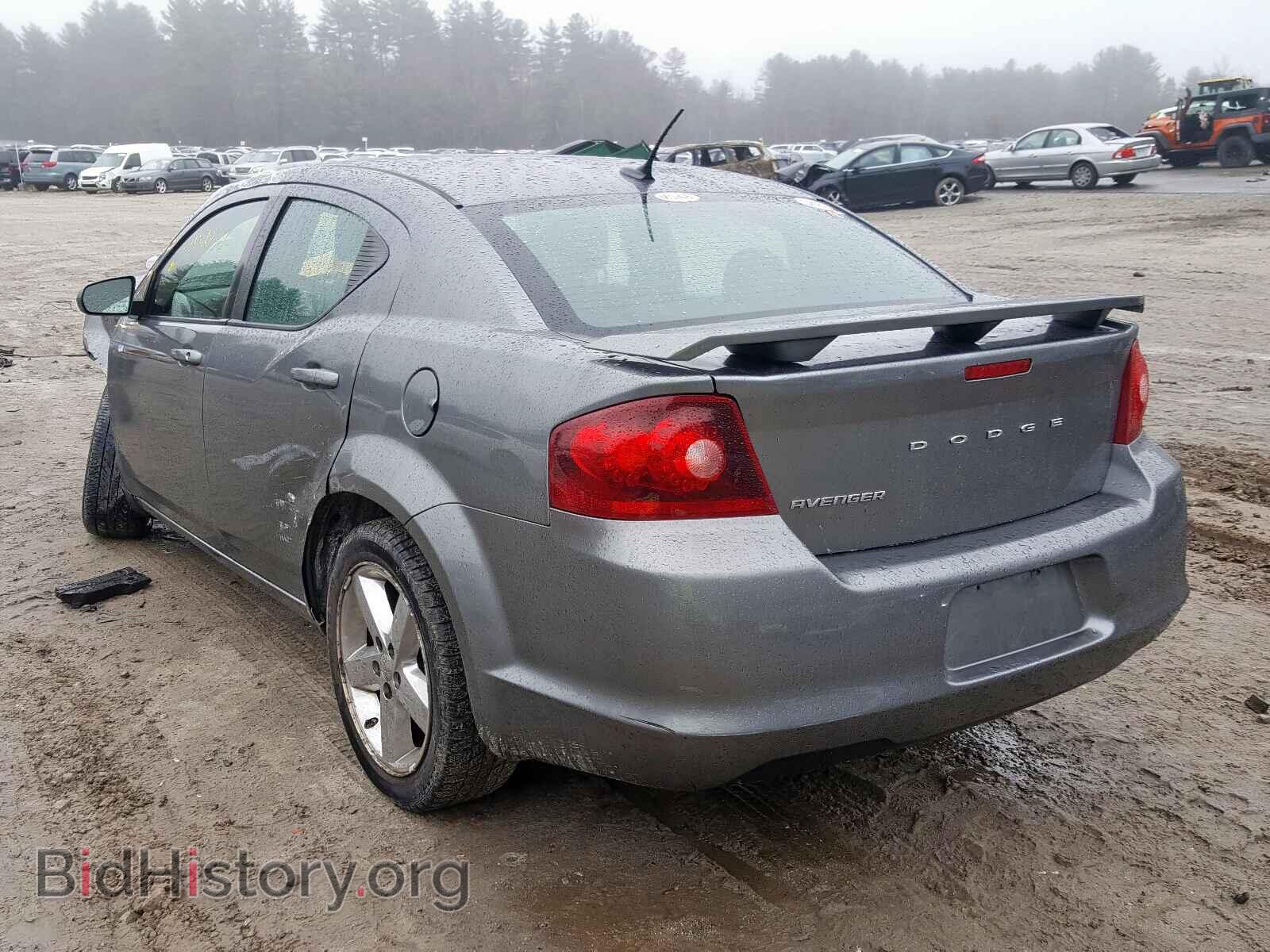 2012 DODGE AVENGER - VIN: 1C3CDZAB2CN141850 - Фото 3