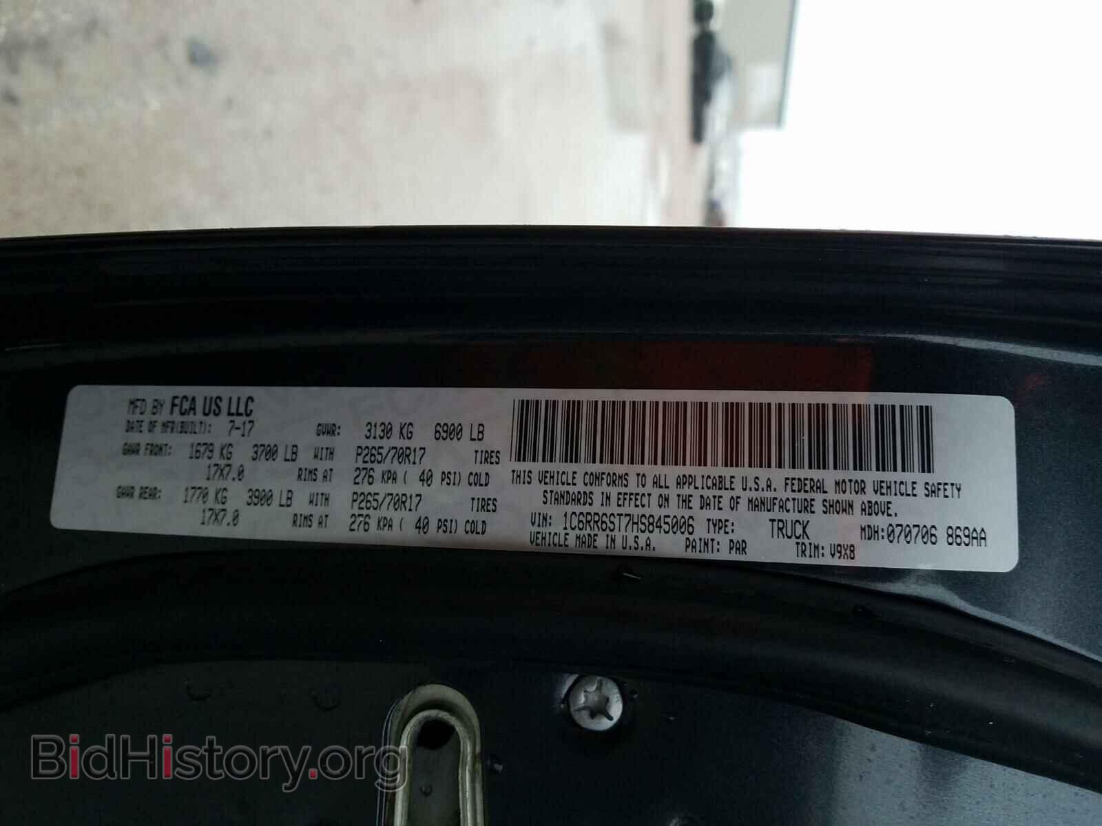 2017 RAM 1500 - VIN: 1C6RR6ST7HS845006 - Photo 10