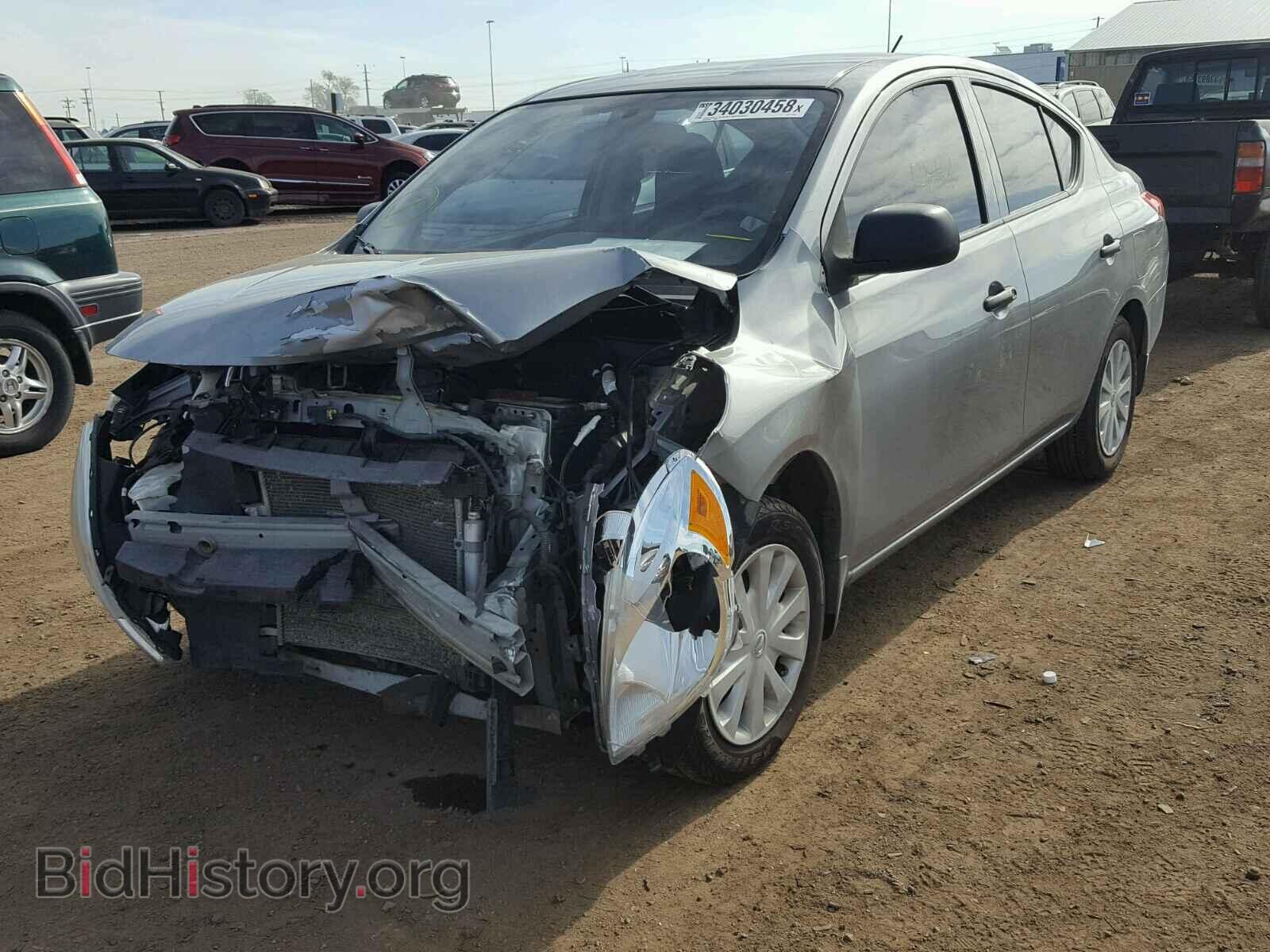 2012 NISSAN VERSA - VIN: 3N1CN7AP3CL865249 - Фото 2