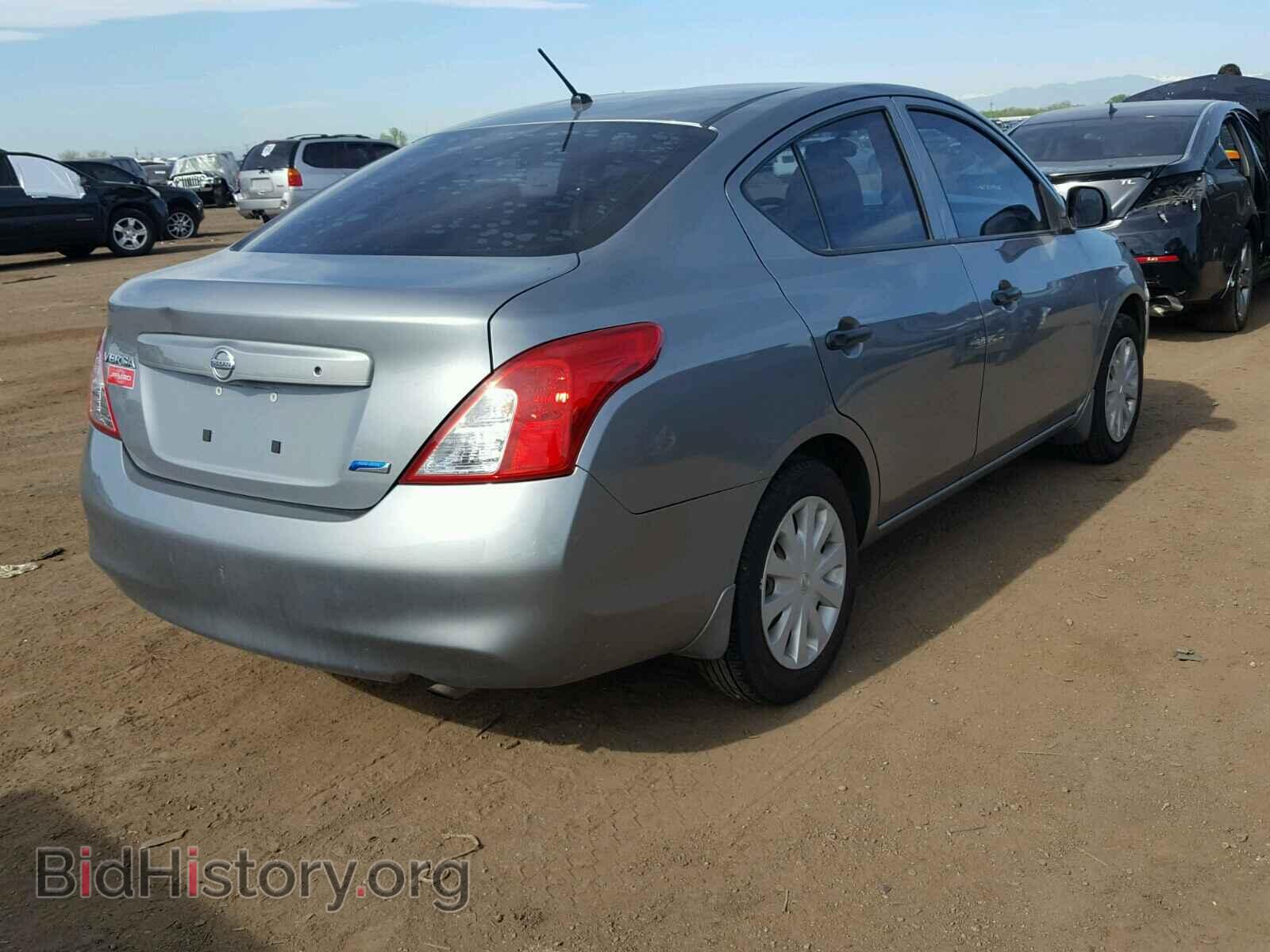 2012 NISSAN VERSA - VIN: 3N1CN7AP3CL865249 - Фото 4