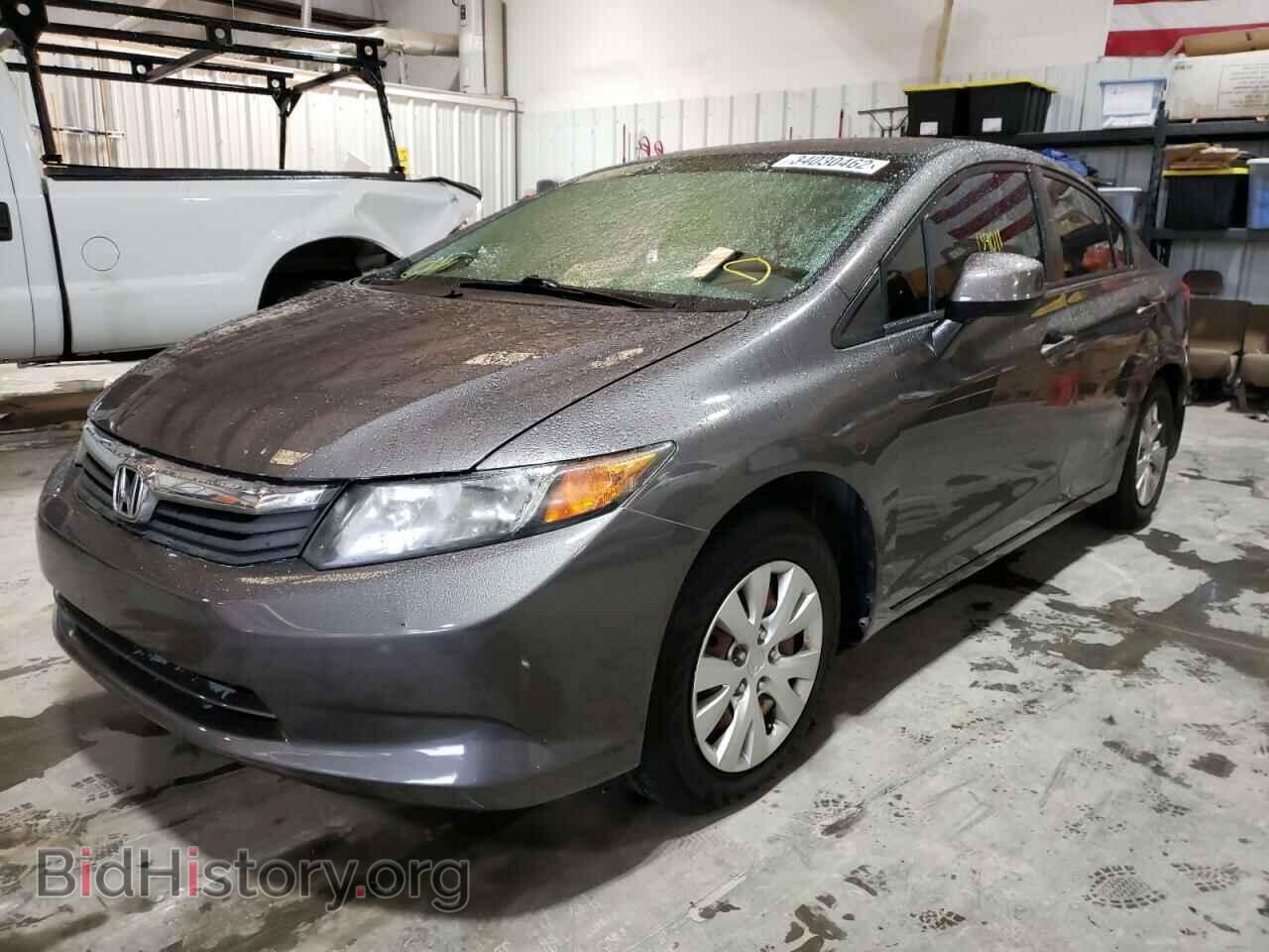 2012 HONDA CIVIC - VIN: 19XFB2F55CE021232 - Фото 2