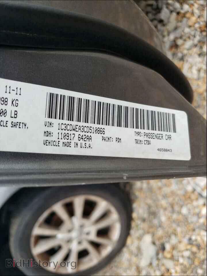 2012 DODGE CALIBER - VIN: 1C3CDWEA3CD510866 - Photo 10
