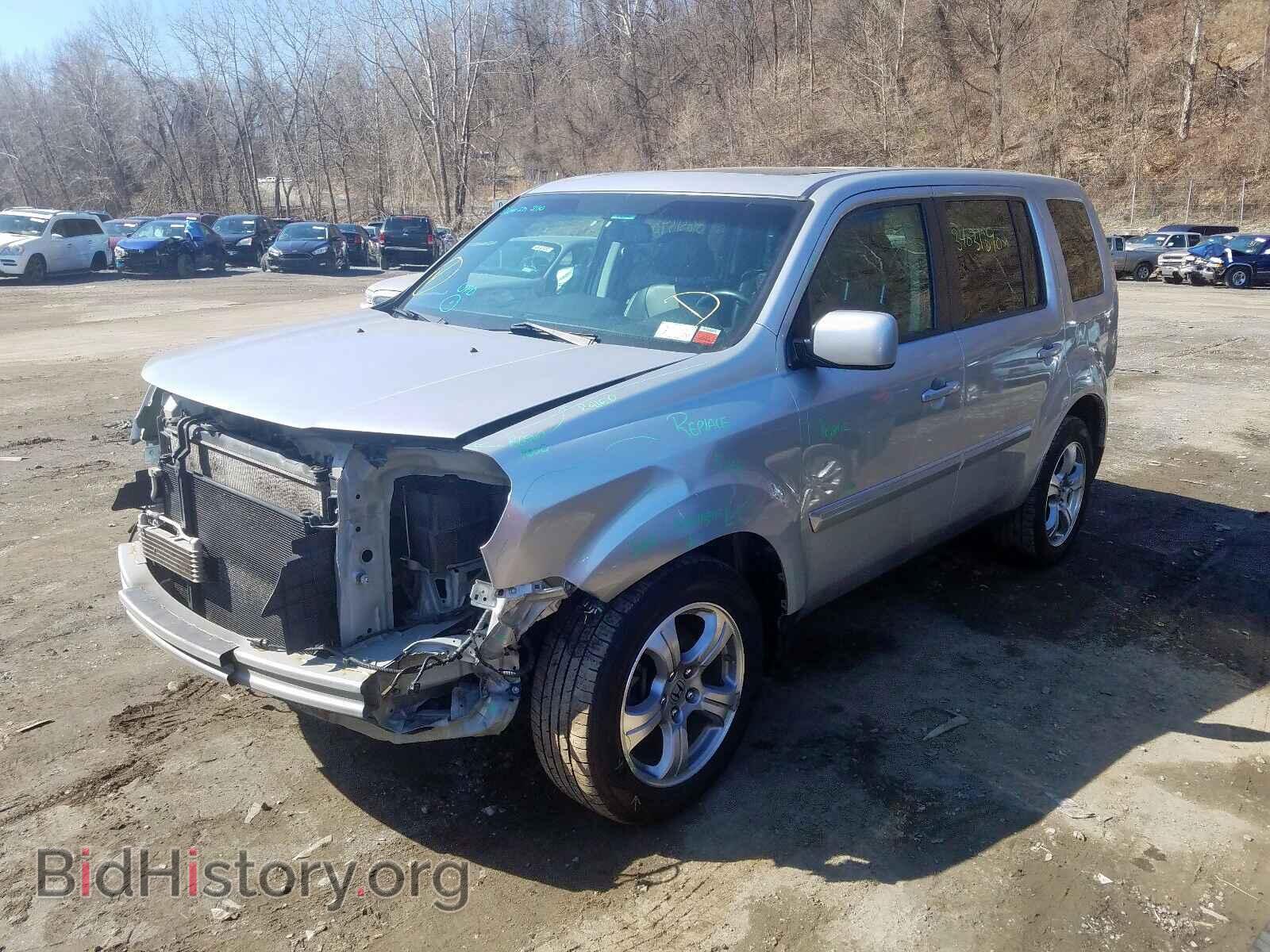 2013 HONDA PILOT - VIN: 5FNYF4H51DB006258 - Фото 2