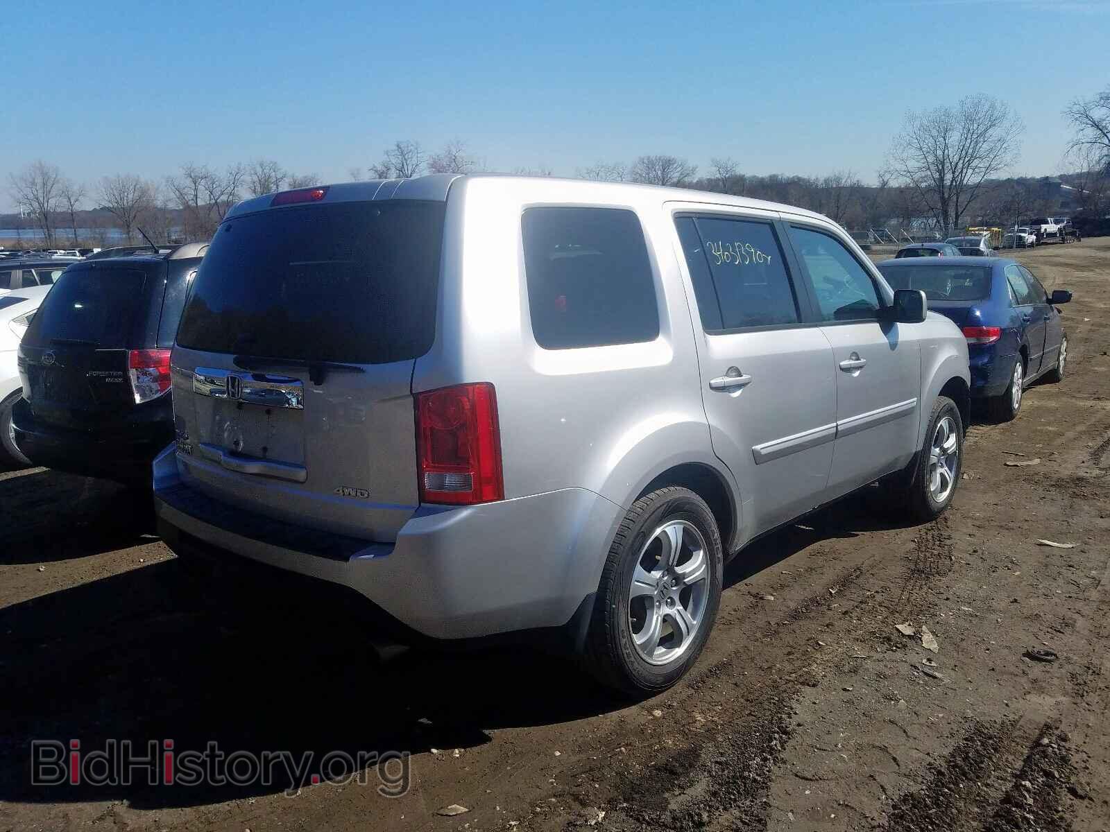 2013 HONDA PILOT - VIN: 5FNYF4H51DB006258 - Фото 4