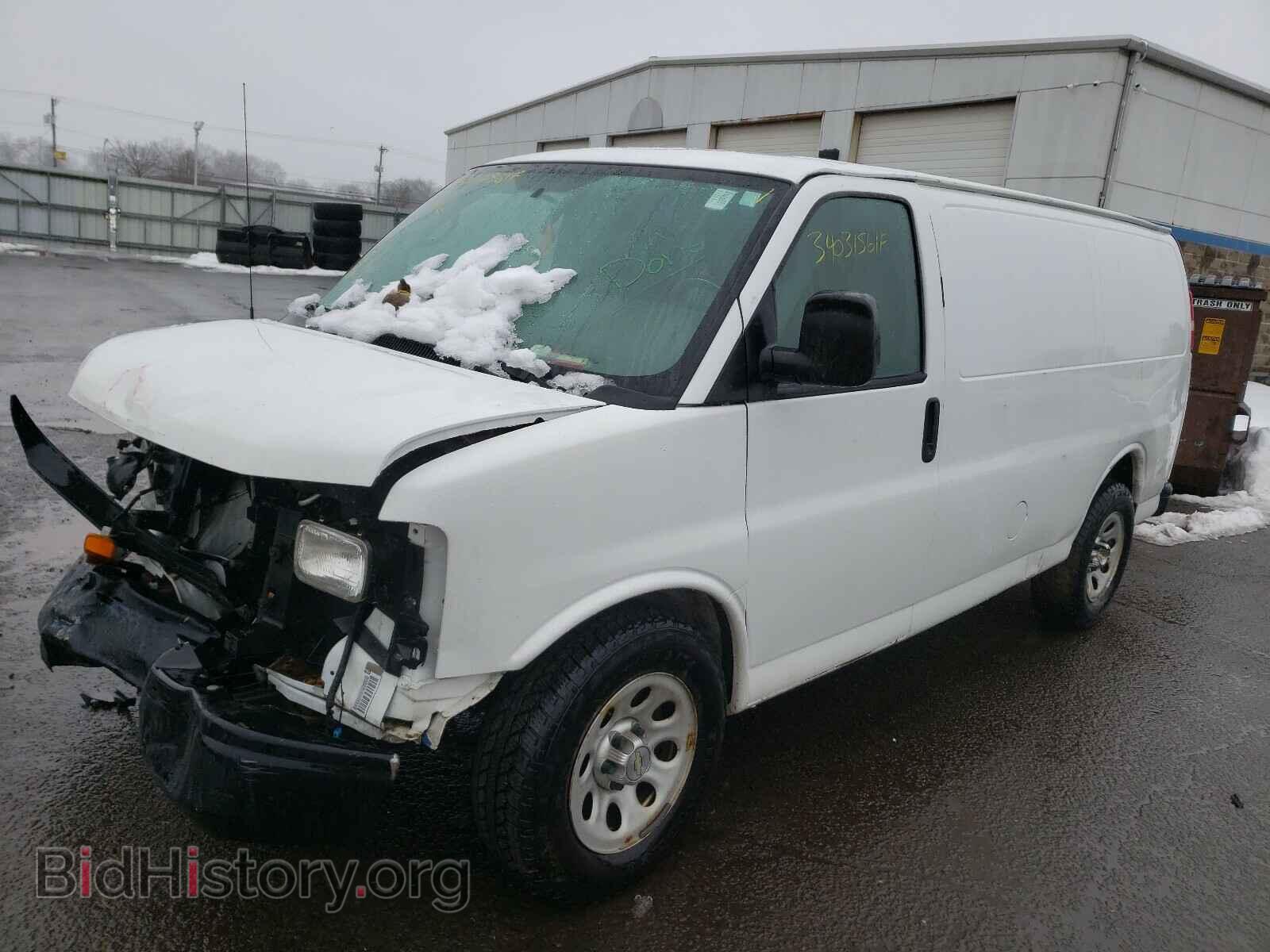 2014 CHEVROLET EXPRESS - VIN: 1GCSGAFX8E1107605 - Фото 2